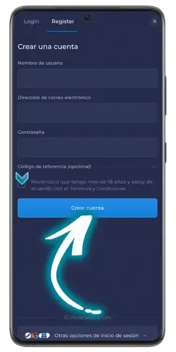 Confirmación de registro en Rainbet para activar tu cuenta